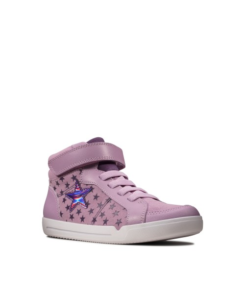 CLARKS - EMERY BEAT TODDLER LAVENDER SUEDE CLARKS - EMERY BEAT TODDLER LAVENDER SUEDE